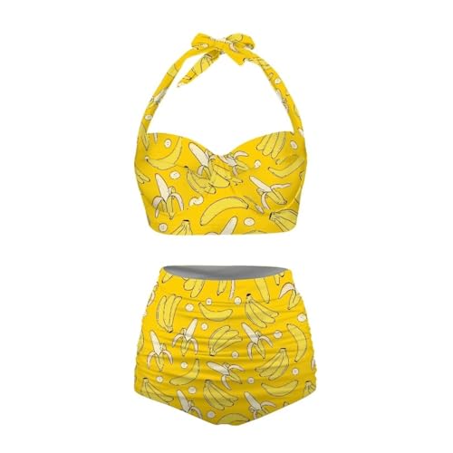 Costume de bain amincissante halter pour vos vacances d'été à la plage