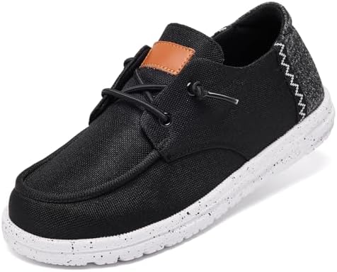 Myzmnk Loafers Damen Mokassins Slip-On Sneakers Canvas Lässige Schuhe | Orthopädische Fußgewölbeunterstützung, Memory-Schaum Einlage, leicht & atmungsaktiv, rutschfeste Sohle, frei