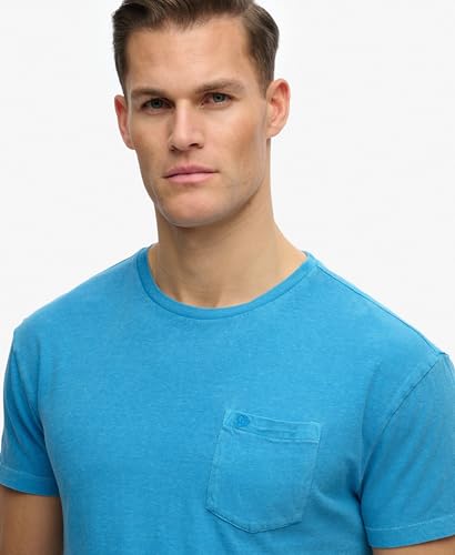 T shirt en lin avec poche Superdry Classic - vue 4