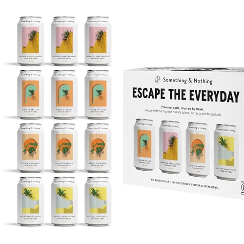 Something & Nothing Premium Soda Travelcase - Adventure | Pineapple