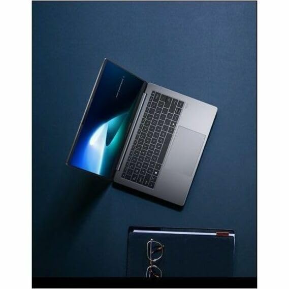 Image of ASUS ExpertBook P5 Copilot+ PC AI Laptop, Intel Core 7 Processor 258V, 32GB RAM, 1TB SSD, WiFi 6E, Windows 11 Home, Misty Grey, P5405CSA-DH76