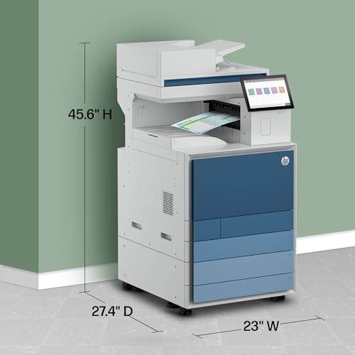 hp color laserjet enterprise 8801dn multifunction printer scanner copier duplex best for office 9s184a