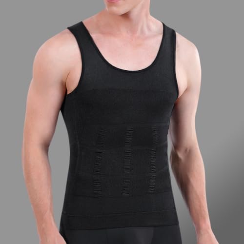 Shaper for Men, Mens Shaper Tank Top, Compression Tank Top Men, Body Shaper Slimming Tummy Vest3