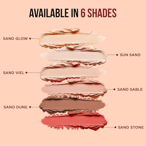 Image of Glam21 Perfect cover stick concealer| Waterproof With Full Coverage |Easily Blendable Concealer | CreamyTexture | Matte Finish | Weightless and breathable Formula | Long Lasting|Sand Sable| 6gm