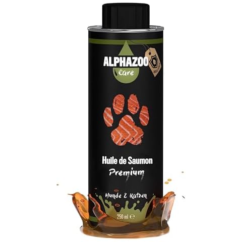 alphazoo Huile de Saumon 500ml Cover