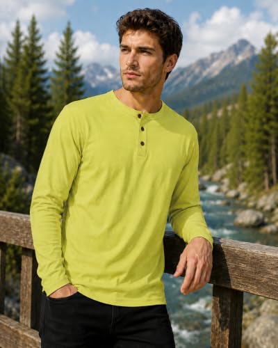 Image of London Hills t Shirt for man | Solid Henley t Shirts for Mens | Casual Wear Tshirt for man | Shirts Men | Tshirt Shirts Men | Full Sleeve t Shirt for Men's | Mens tees | t-Shirts Stylish Everyday Use