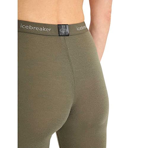 Icebreaker Merino Women’s 175 Everyday Winter Leggings, 100% Merino Wool Base Layer - Soft, Stretchy Thermal for Women - Premium Snow Clothes and Cold Weather Gear for Women - Loden Green, Small3