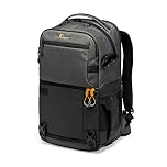 Lowepro LP37331-PWW Fastpack Pro BP 250 AW III - Mochila para Cámara Reflex DSLR Sin Espejo, con Acceso QuickDoor, Compartimento para Portátil de 15”, para Cámaras de Fotos Nikon D850, 300D Ripstop