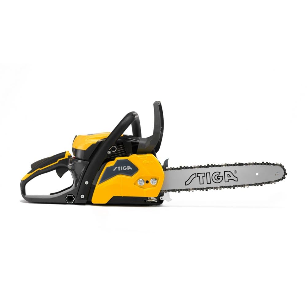 STIGA CS 540 (14") piła łańcuchowa, silnik 1,6 kW, 38,5 cc, szyna 35 cm, obudowa korby magnezowej, automatycznie regulowana pompa olejowa, ergonomiczny uchwyt Soft-Touch