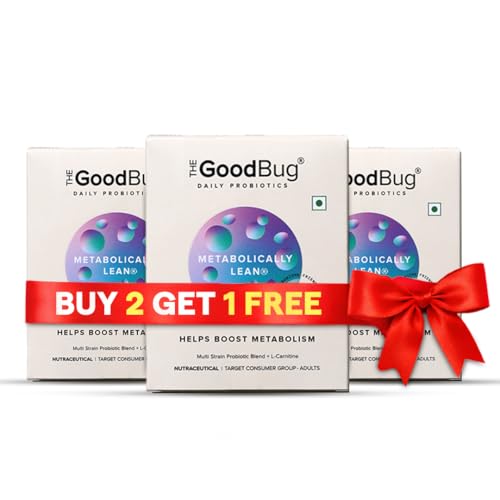 Image of The Good Bug Metabolically Lean: SuperGut Powder | Boost GLP-1 | Weight Loss For Women & Men | Buy2GET1 | Probiotics + L-Carnitine | Boost Metabolism & Reduces Cravings Naturally | Naturally | 45 Days Pack