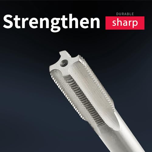 M10×200mm Metric Thread tap Extended Extra Long Straight Slot Thread Tapping Dimension HSS Machine taps Repair Tools DRINYOUNG (M10×200) by DRINYOUNG - Image 4