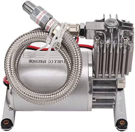 Heavy Duty Air Compressor,Portable Air Compressor,12V 20A 150PSI 1.9CFM for Trucks Car Train Horns Suspensions,for Universal Vehicles Yacht Boats