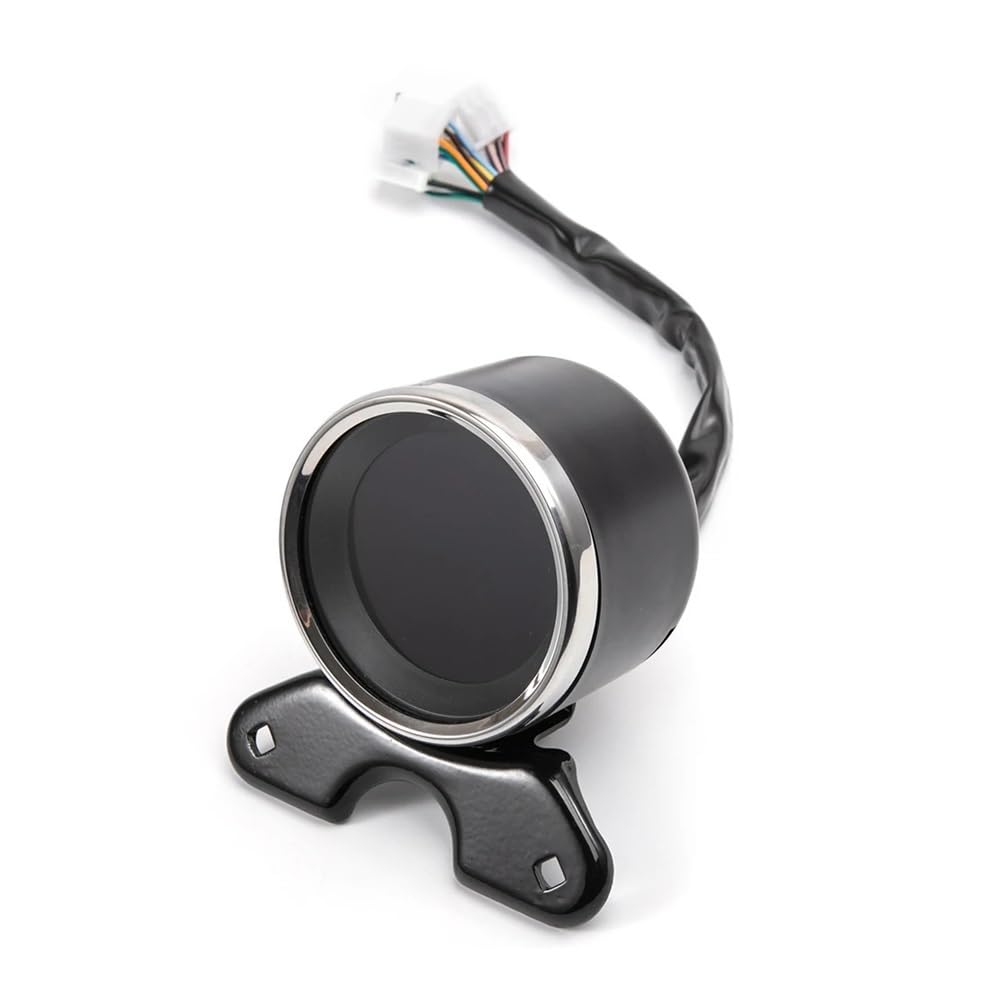 Contagiri contachilometri Contagiri Tachimetro Contachilometri Digitale LED 12V Per Moto Per Per Per Per Bobber
