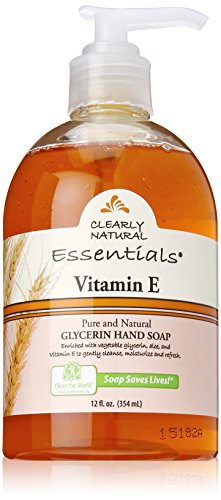 Clearly Natural Vitamin E Liquid Glycerine Soap, 12 Ounce (Pack of 2)