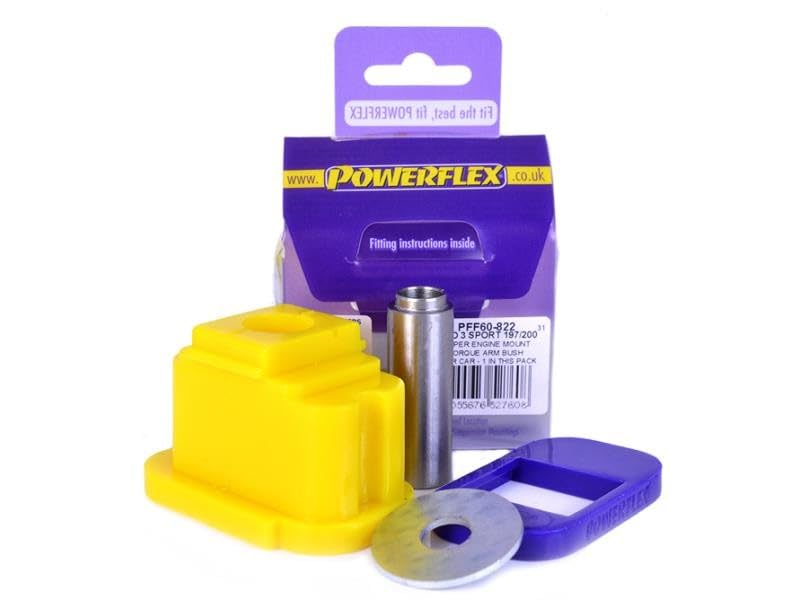 Powerflex Soporte de motor Rodamiento de caucho-metal Compatible con RENAULT Clio III Hatchback BR0/1, CR0/1 PFF60-822