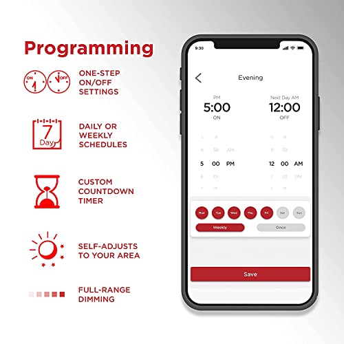 Ultrapro Wi-Fi Smart Dimmer, 2.4Ghz Wi-Fi, Quickfit & Simplewire, 3 Way Dimmer, Works With Alexa, Google Assistant, Smartthings, No Hub Needed, Ul Certified, Needs Neutral Wire, White, 1 Pack, 51427 #TOP4