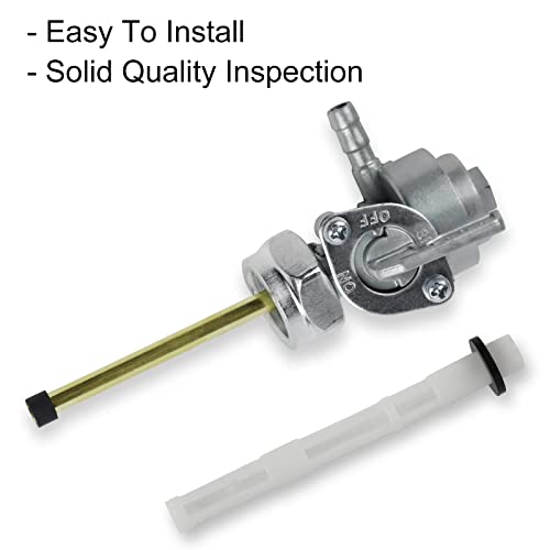 Flypig Motorcycle Fuel Tank Switch Valve Oil Petcock Petcock Shut Off 16 X 1.5Mm Nut For Honda Cb550 Cj360T Mr175 Cm400 Cb125T Cb350 Cb400 Cb400F Cb500T Cb550K Cb750A Cb750K Cb900C Cx500 Cx500C Cx500D #TOP5