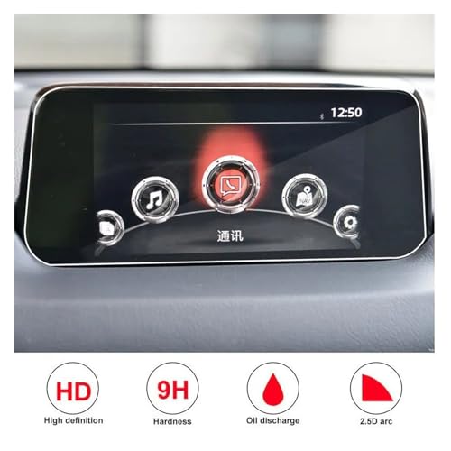 Écran de navigation Mazda CX-5 protégé pour des trajets sereins en famille