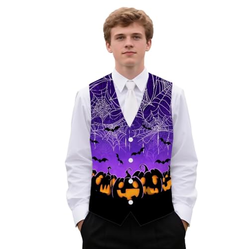 Men's Formal Suit Vest Fit for Business or Casual Dress Lightweight Waistcoat Slim Fit Tuxedo Suit Vest with Pockets