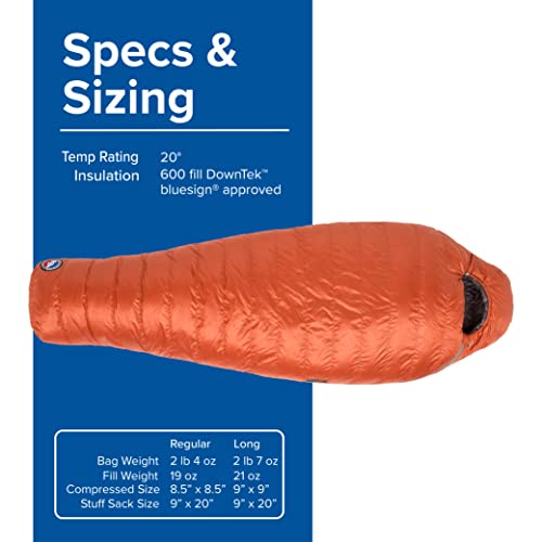 Big Agnes Greystone - Bolsa de dormir tipo momia con plumón miniatura 4