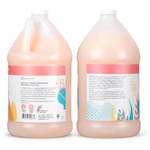 Image of Ginger Lily Farms Botanicals Body Wash, 128oz, Champagne Mimosa