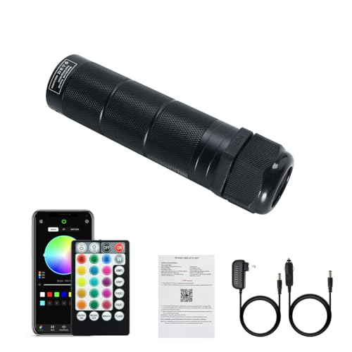 Image of AKEPO 6W Fiber Optic Engine Driver Replacement, RGBW Lamp Beads + Music Activated + APP Control + 28-Key Remote Control for Car Headliner Star Home Star Ceiling Kit