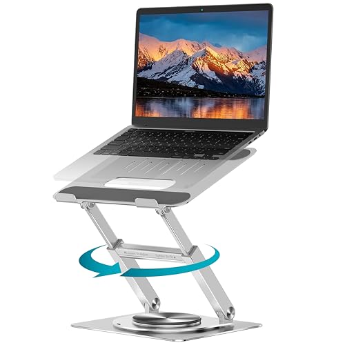 Support ordinateur portable rotatif 360 pour optimiser votre bureau de télétravail