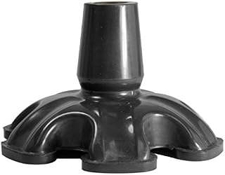 Essential Medical Supply Super Big Foot Cane Tip, Black