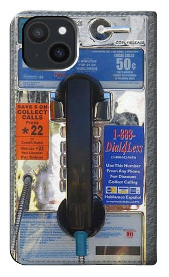 Housse iPhone 15 Plus Payphone étui antichoc écran protégé contre chutes