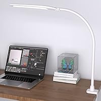 Lámpara Escritorio LED Hokone Flexo de Escritorio 9W Lámpara de Lectura 3 * 10 Modos de Brillo Lámpara de Mesa Lámpara de Oficina para Leer Studiar