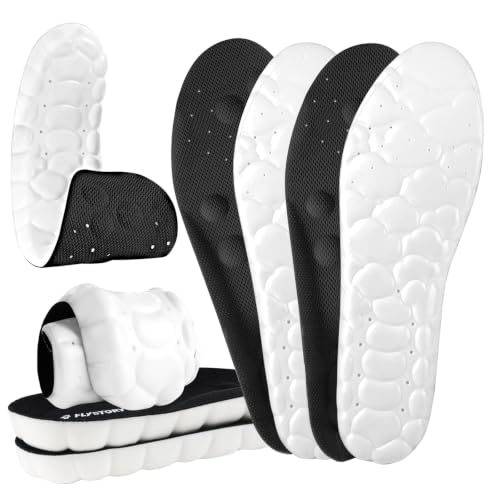 2 Pairs 4D Cloud Insoles for Men Women
