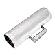 Metall Guiro mit Scraper Percussion Instrument Silber für Kinder Geschenke