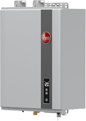 Miniatura 2 de Rheem RRTGH84DVLP3701172 Rheem RTGH Series 8.4 GPM 157,000 BTU 120 voltios residencial de propano líquido sin tanque calentador de agua de acero