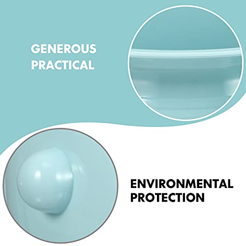 Cabilock Unisex Chamber Pot With Lid Spittoon Chamber Bucket Plastics Bedpan Seat Urinal Toilet Household Night Urine Jug For Men Women Elderly Kids (Sky- Blue) #TOP7
