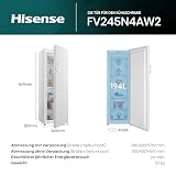 Hisense FV245N4AW2 congélateur Autoportante 194 L E Blanc - 3
