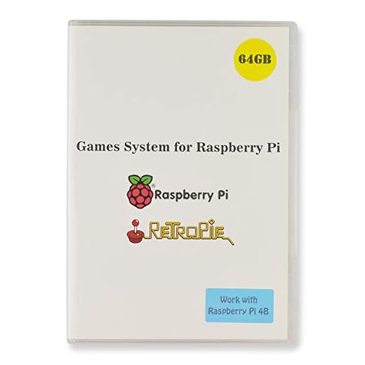 BeiErMei Raspberry Pi 4B 400 Game System Retropie RetroArch EmulationStation Preloaded 64GB Games Plus Data with Class 10 MicroSD TF Card, Only Work with Raspberry Pi 4B 400, KODI+LXDE Video Previews