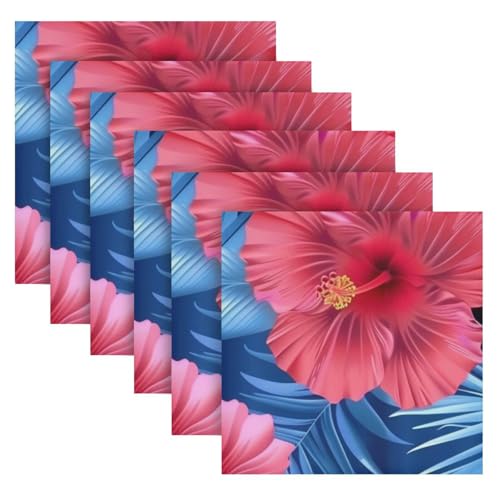 Servilletas de tela multicolor 20x20 pulgadas pack 6 miniatura 2