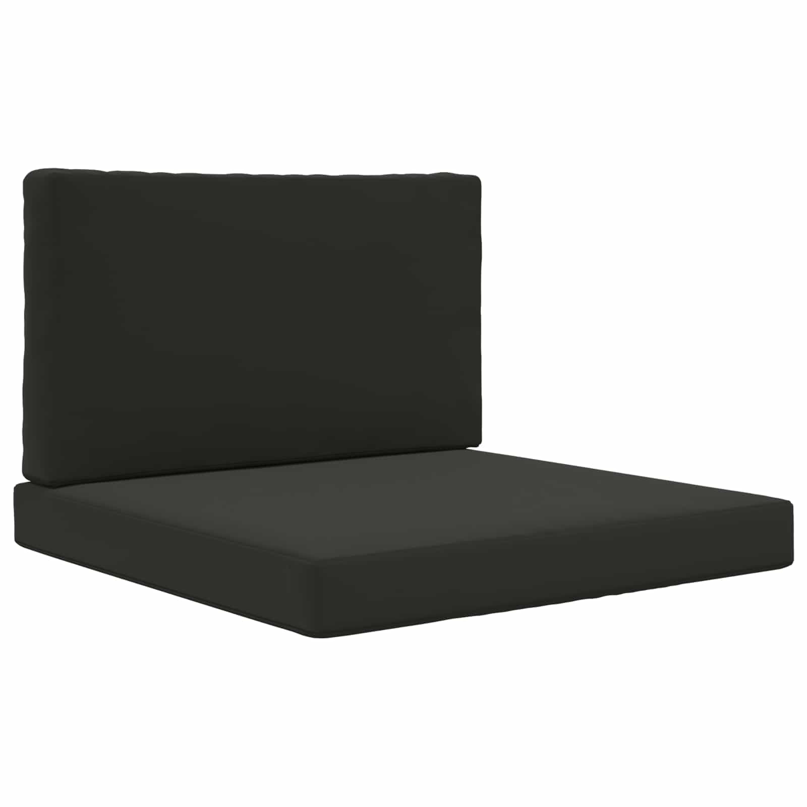 Coussin de canapé extérieur antidérapant contre le mal de dos | Lot de 2 assises 80x80cm
