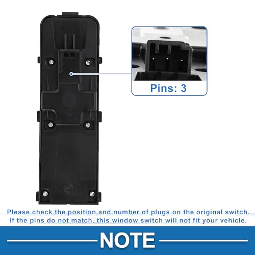 Interrupteur de commande de vitre bloquée Volvo S60 V60 bouton de rechange 31433407