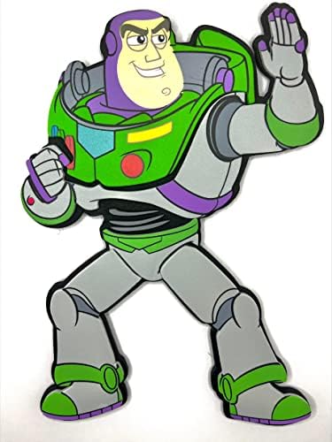 Toy Story Wall Stickers 3D Kids Bedroom, Green
