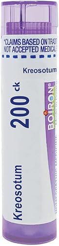Boiron Kreosotum 200Ck Medicina homeopática para gingivitis, 80 pellets