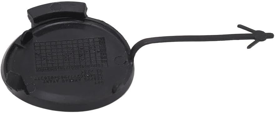 Hitch Cover Trailer Front Bumper Tow Hook Eye Cap Cover 7414NR Plastic Towing Eye Cover Cap Replacement for Peugeot 307 2000-2012 Automotive Parts