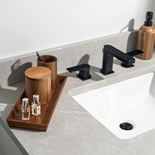 Jo Lavie Wooden Vanity Tray, Coffee Tray, Bathroom Organizer, Home Decorative Styling Decor, Appetizer Serving Platters For Home, Cheese Board, Candle, Diffuser #TOP4