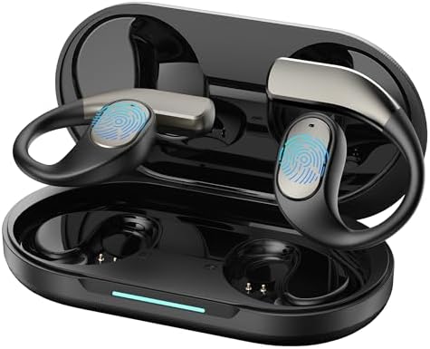 AI Language Translator Earbuds,OWS Real-Time 4-in-1 Translation Earbuds 144 Languages & Accents, Bluetooth 5.4 Translation Device for Travel/Business/Learning (SP39 Gray Black)