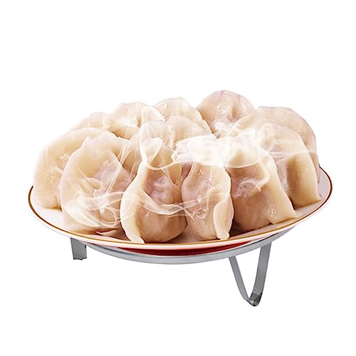 UPKOCH 2 Pçs Vaporizadores De Legumes Rack De Vapor De Pote De Vapor De Legumes Pote De Vapor De Aço