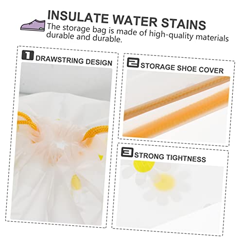 Sac de rangement transparent mat à chaussures Gatuida imperméable et résistant pour trier le dressing