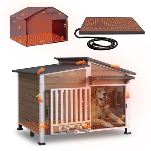 GUTINNEEN Large Heated Dog House