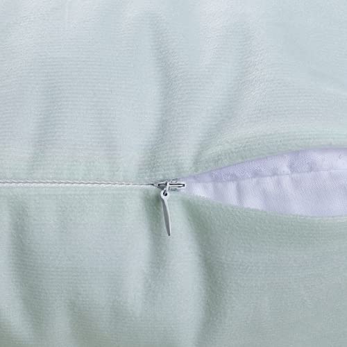 Bonhause Lemon Throw Pillow Covers 18 X 18 Inch Set Of 4 Summer Fruit Farmhouse Decorative Pillows Case Soft Velvet Cushion Covers For Couch Sofa Patio Garden Home Decor #TOP5