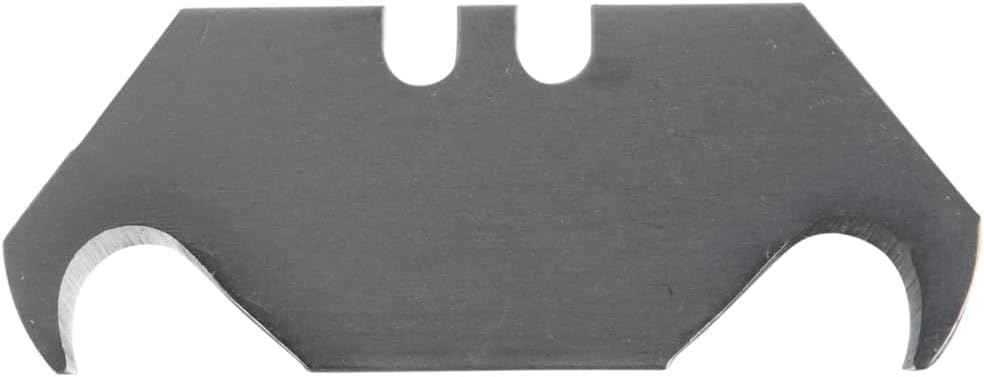 Klein Tools 44126 Utility Knife Blades, Heavy-Duty Replacement Utility Knife Hook Blades for Roofing and Carpet, 10-Pack