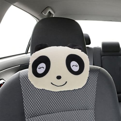 Almohada elástica para asiento de auto con patrón panda miniatura 4